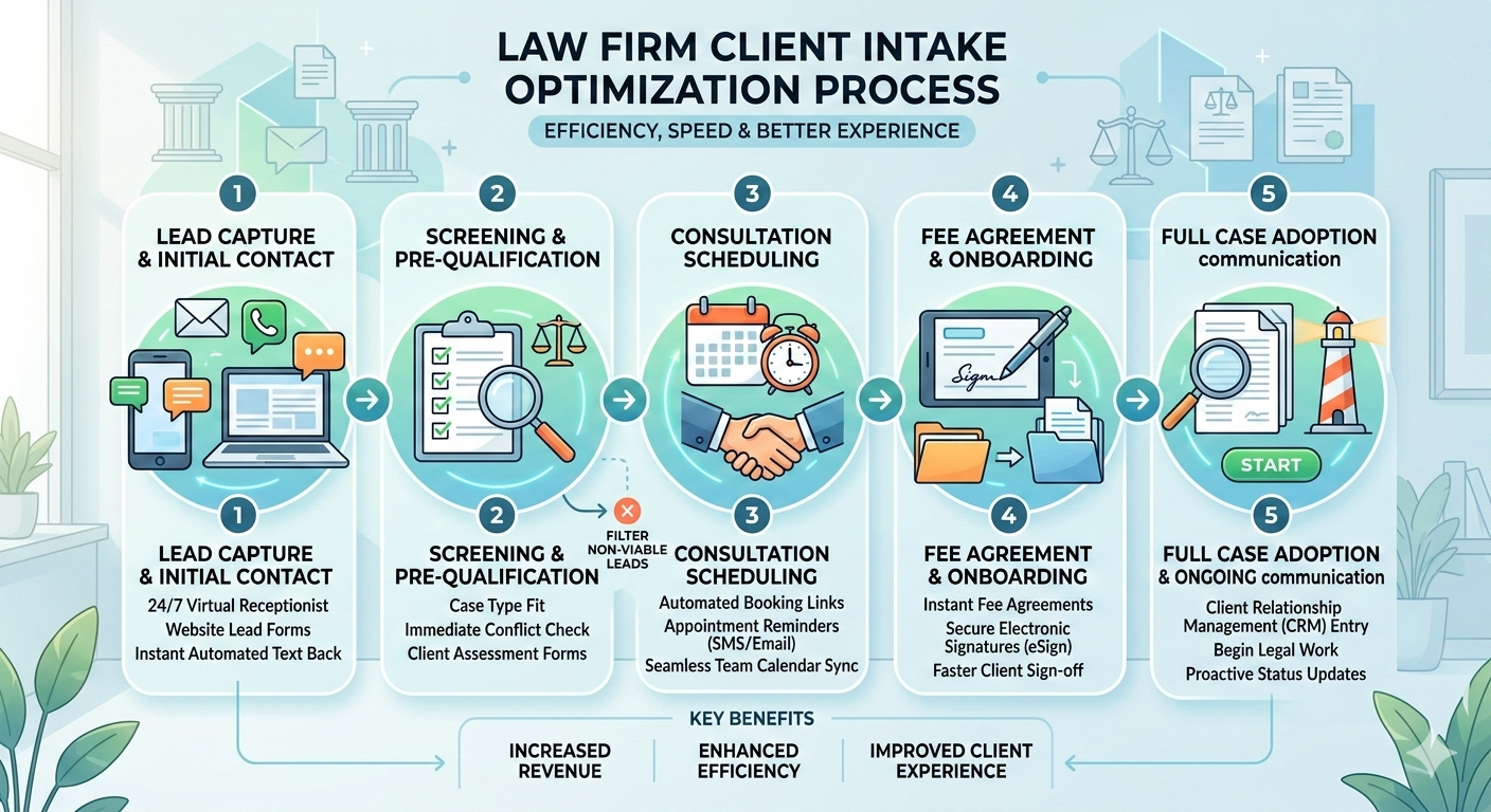 law firm intake optimization